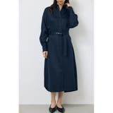 セルロースロングシャツワンピース | AZUL BY MOUSSY | 詳細画像3 