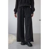 L/BLK1 | ヴィンテージ加工スウェットパンツ | AZUL BY MOUSSY