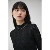CUT LACE LONG SLEEVE TOPS | AZUL BY MOUSSY | 詳細画像10 