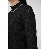 CUT LACE LONG SLEEVE TOPS | AZUL BY MOUSSY | 詳細画像17 