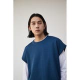 KNIT LIKE VEST SET LONG TEE | AZUL BY MOUSSY | 詳細画像22