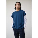 KNIT LIKE VEST SET LONG TEE | AZUL BY MOUSSY | 詳細画像23