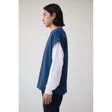 KNIT LIKE VEST SET LONG TEE | AZUL BY MOUSSY | 詳細画像26