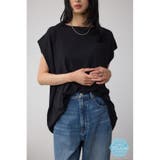 BLK | C/T冷感 バックスリットワイドニット | AZUL BY MOUSSY