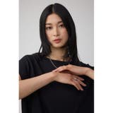 C/T冷感 バックスリットワイドニット | AZUL BY MOUSSY | 詳細画像1 