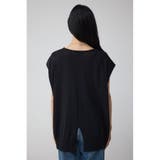 C/T冷感 バックスリットワイドニット | AZUL BY MOUSSY | 詳細画像6 