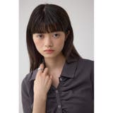 フロントギャザーポロトップス | AZUL BY MOUSSY | 詳細画像22 