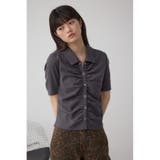 フロントギャザーポロトップス | AZUL BY MOUSSY | 詳細画像23 