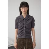 フロントギャザーポロトップス | AZUL BY MOUSSY | 詳細画像25 