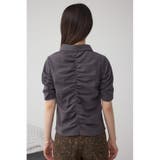 フロントギャザーポロトップス | AZUL BY MOUSSY | 詳細画像27 