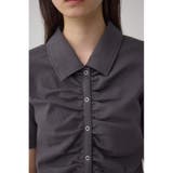 フロントギャザーポロトップス | AZUL BY MOUSSY | 詳細画像28 