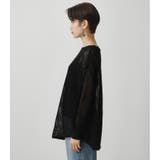 MESH KNIT SET TOPS | AZUL BY MOUSSY | 詳細画像16