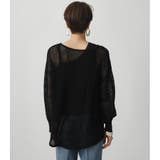 MESH KNIT SET TOPS | AZUL BY MOUSSY | 詳細画像17