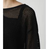 MESH KNIT SET TOPS | AZUL BY MOUSSY | 詳細画像18