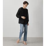 MESH KNIT SET TOPS | AZUL BY MOUSSY | 詳細画像14
