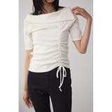 IVOY3 | スクエアネックドロストカットトップス | AZUL BY MOUSSY