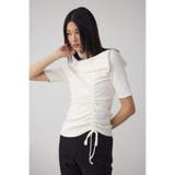 スクエアネックドロストカットトップス | AZUL BY MOUSSY | 詳細画像3 