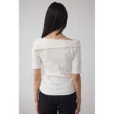 スクエアネックドロストカットトップス | AZUL BY MOUSSY | 詳細画像7 