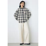格上げニットワイドパンツ | AZUL BY MOUSSY | 詳細画像8 