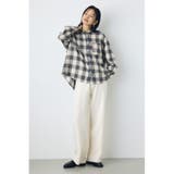 格上げニットワイドパンツ | AZUL BY MOUSSY | 詳細画像9 