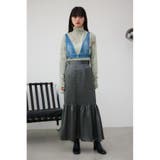 メタリックスカート | AZUL BY MOUSSY | 詳細画像3 