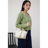 チャームセットトラペイズドバッグ | AZUL BY MOUSSY | 詳細画像1 