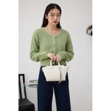 チャームセットトラペイズドバッグ | AZUL BY MOUSSY | 詳細画像2 