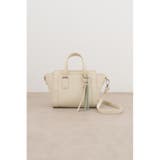 チャームセットトラペイズドバッグ | AZUL BY MOUSSY | 詳細画像3 