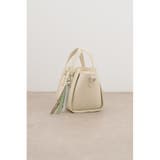 チャームセットトラペイズドバッグ | AZUL BY MOUSSY | 詳細画像4 