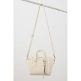 チャームセットトラペイズドバッグ | AZUL BY MOUSSY | 詳細画像6 