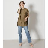 PINTUCK TUNIC BLOUSE | AZUL BY MOUSSY | 詳細画像24 