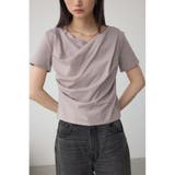 GREIGE | 2WAYドレープスムーストップス | AZUL BY MOUSSY