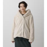 FLUFFY HOODIE SHORT COAT | AZUL BY MOUSSY | 詳細画像5
