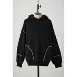 BLK | ステッチデザインパーカー | AZUL BY MOUSSY