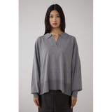 ポロカラーフォルムニットプルオーバー | AZUL BY MOUSSY | 詳細画像35 