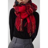 柄RED5 | カシミアタッチストール | AZUL BY MOUSSY
