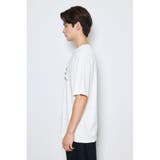 引き揃え天竺Didn't care Tシャツ | AZUL BY MOUSSY | 詳細画像6