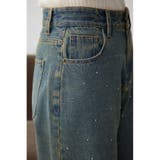 ラインストーンデニムパンツ | AZUL BY MOUSSY | 詳細画像10 