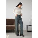 ラインストーンデニムパンツ | AZUL BY MOUSSY | 詳細画像4 