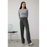 バックスリットシアーロングトップス | AZUL BY MOUSSY | 詳細画像36 