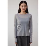 バックスリットシアーロングトップス | AZUL BY MOUSSY | 詳細画像37 