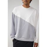 柄WHT5 | フェイクスウェードパネル切替トップス | AZUL BY MOUSSY