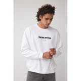 ブラシ刺繍スウェットトップス | AZUL BY MOUSSY | 詳細画像3 