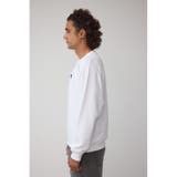 ブラシ刺繍スウェットトップス | AZUL BY MOUSSY | 詳細画像6 