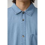 ライトオンスデニムオーバーシャツ | AZUL BY MOUSSY | 詳細画像18