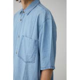 ライトオンスデニムオーバーシャツ | AZUL BY MOUSSY | 詳細画像19