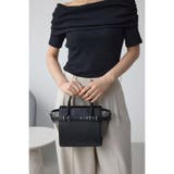 BLK | ベルトデザイントラペイズドバッグ | AZUL BY MOUSSY