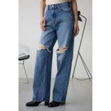 AZUL DENIM ダメージワイドデニム | AZUL BY MOUSSY | 詳細画像2