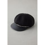 フェイクレザーチェーンキャスケット | AZUL BY MOUSSY | 詳細画像2