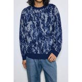 総柄ニットトップス | AZUL BY MOUSSY | 詳細画像14 